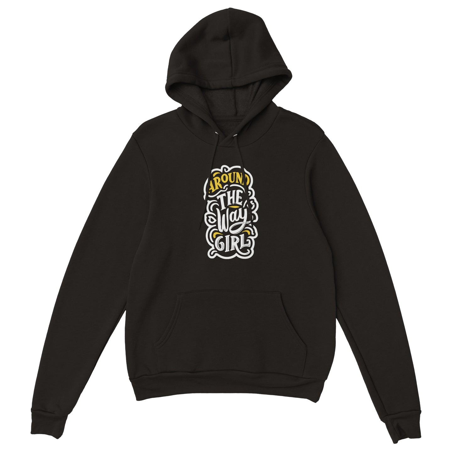 "Around the Way Girl" Premium Unisex Pullover Hoodie