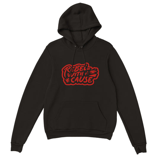 "Rebel With a Cause" Premium Unisex Pullover Hoodie